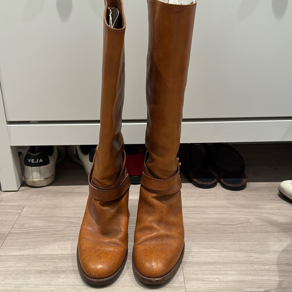 J Crew leather riding boots